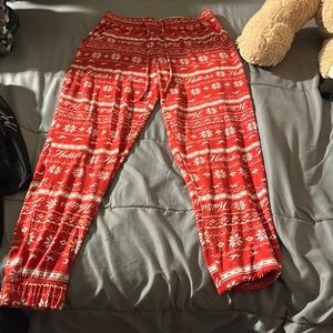 Hollister Christmas pajamas